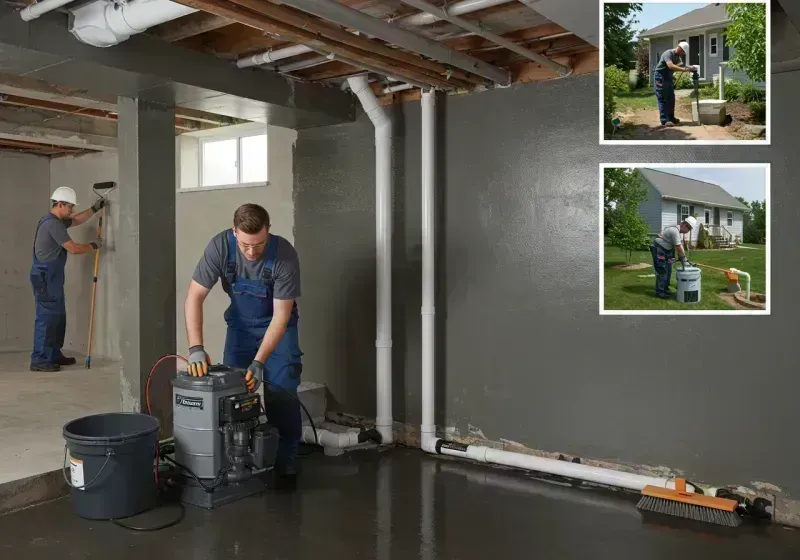 Basement Waterproofing and Flood Prevention process in Hillsboro, MO